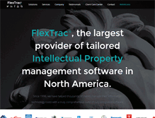 Tablet Screenshot of flextrac.com